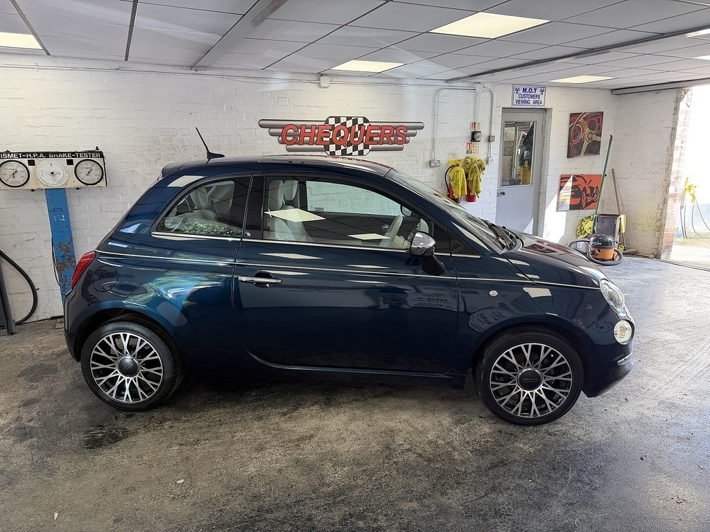 Fiat 500 Collezione Fall GN68LNW Blue #5