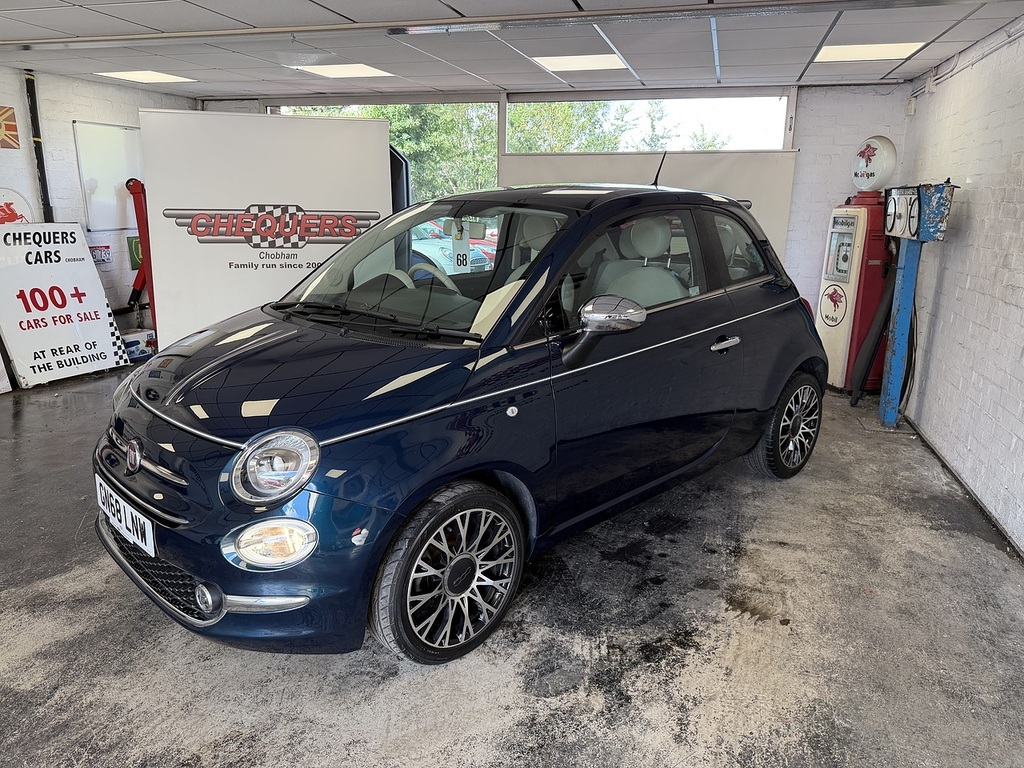 Fiat 500 Collezione Fall GN68LNW Blue #4