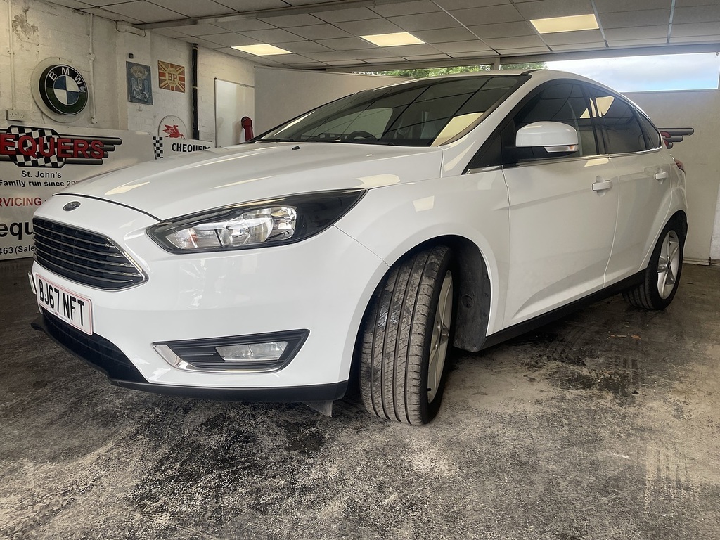Ford Focus T Ecoboost Titanium BJ67NFT White #5