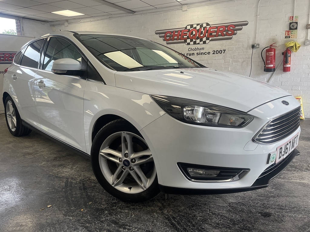 Ford Focus T Ecoboost Titanium White