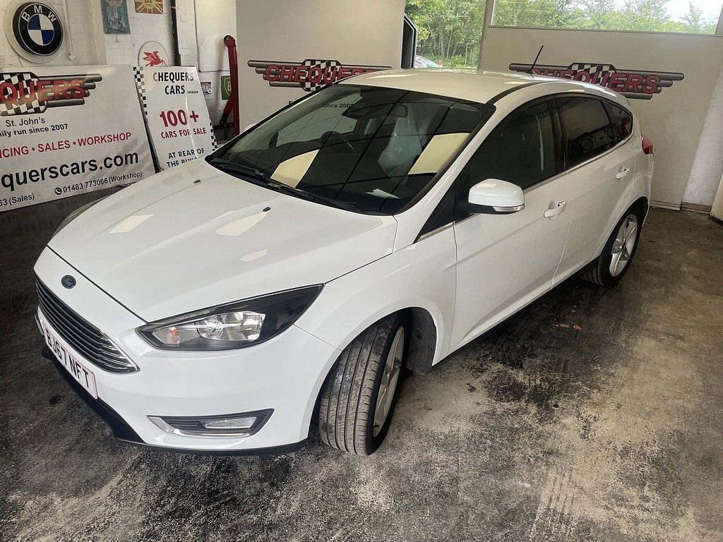 Ford Focus T Ecoboost Titanium BJ67NFT White #4