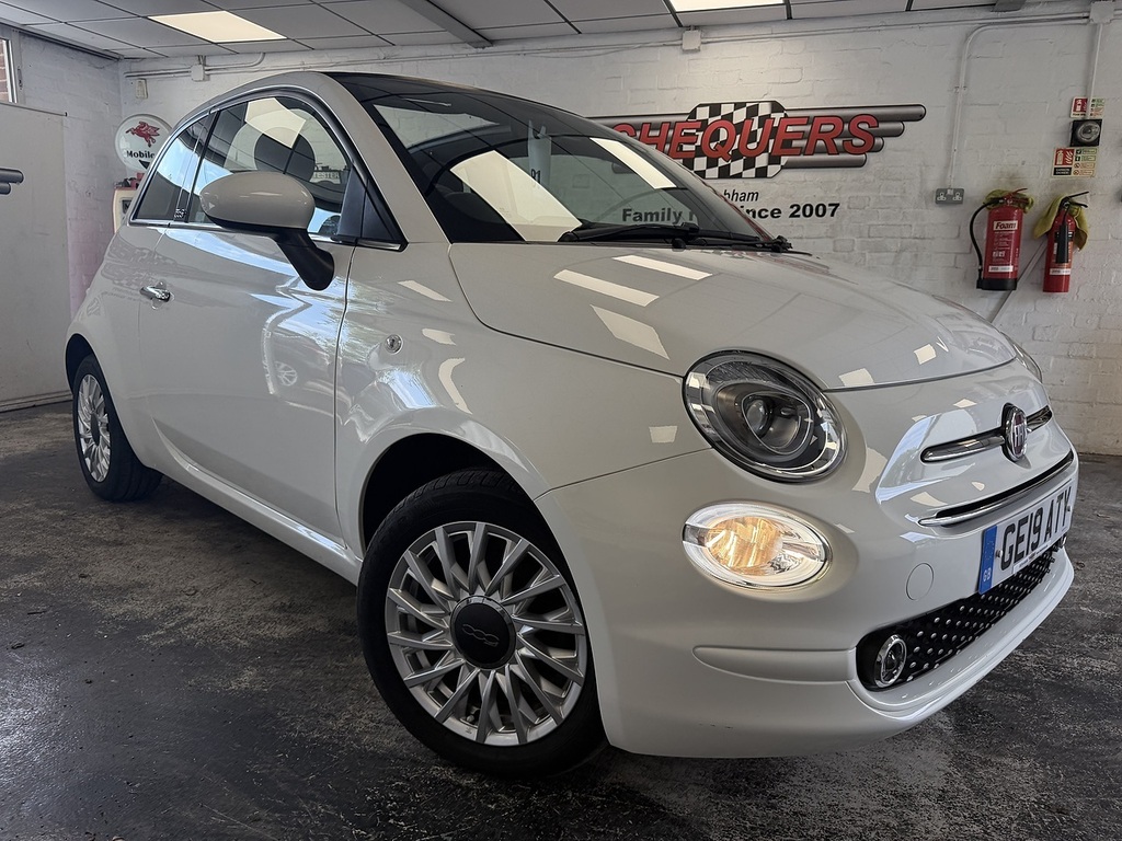 Fiat 500C Lounge White