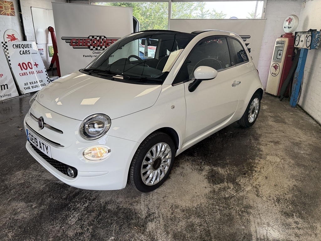 Fiat 500C Lounge White #4