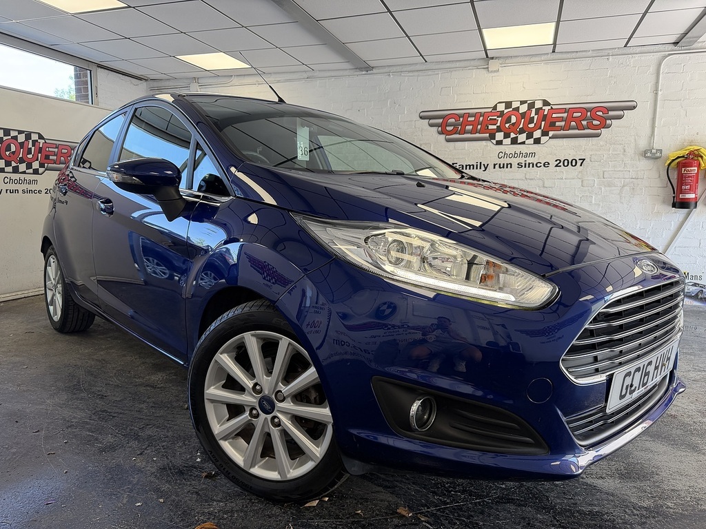 Ford Fiesta T Ecoboost Titanium Blue