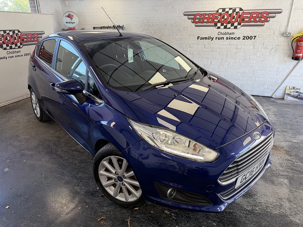 Ford Fiesta T Ecoboost Titanium GC16HVH Blue #2