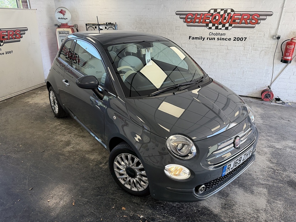 Fiat 500 Lounge RJ69ZHV Grey #2