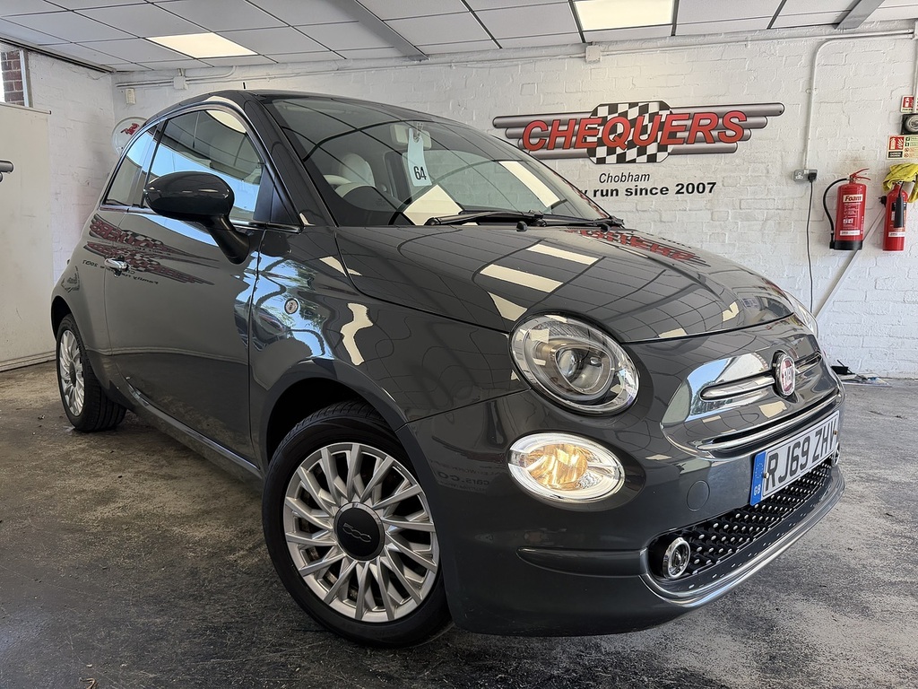 Fiat 500 Lounge RJ69ZHV Grey