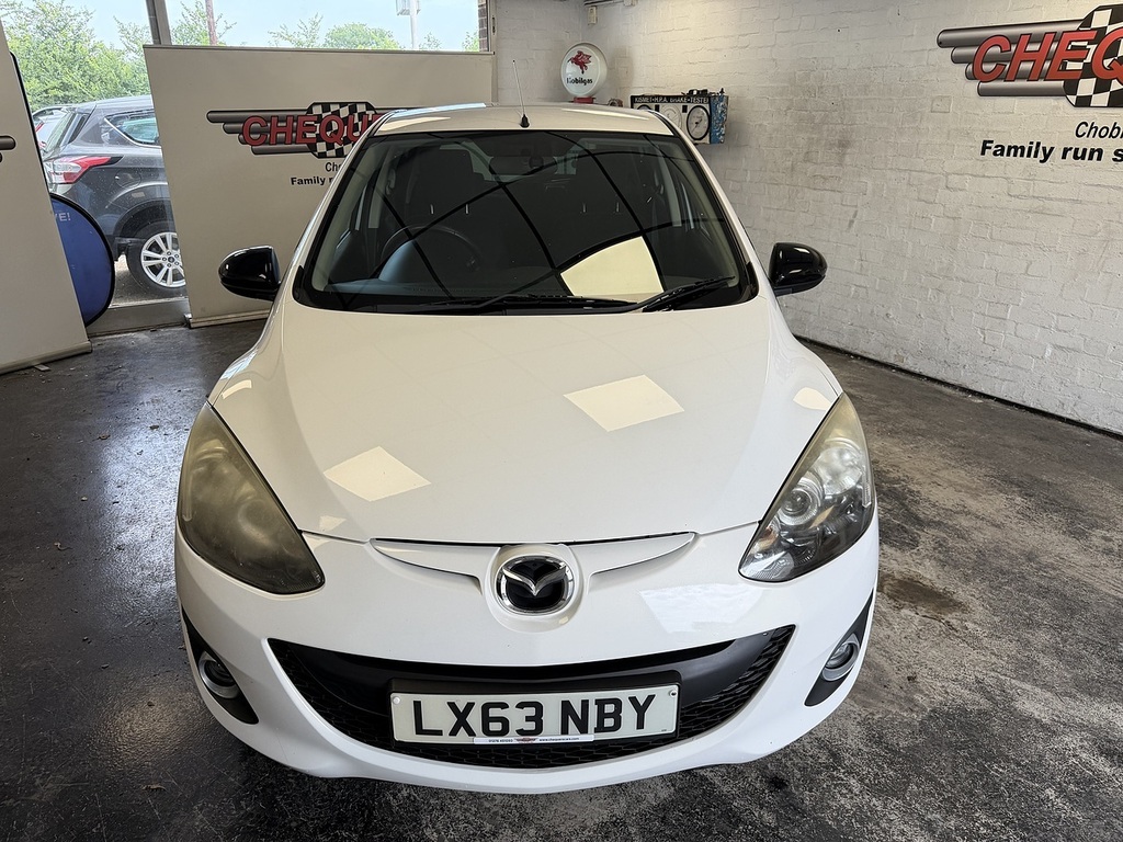 Mazda 2 Venture White #3