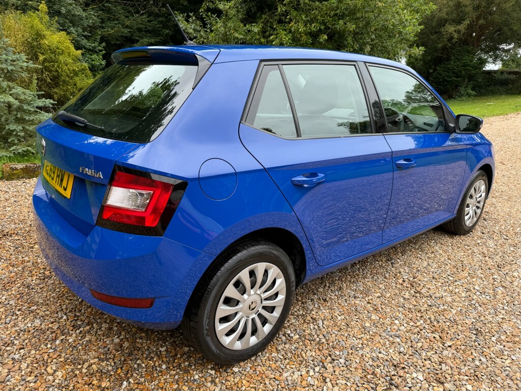 Skoda Fabia 1.0 S Hatchback Euro 6 Ss 60 NL69HWJ Blue #6