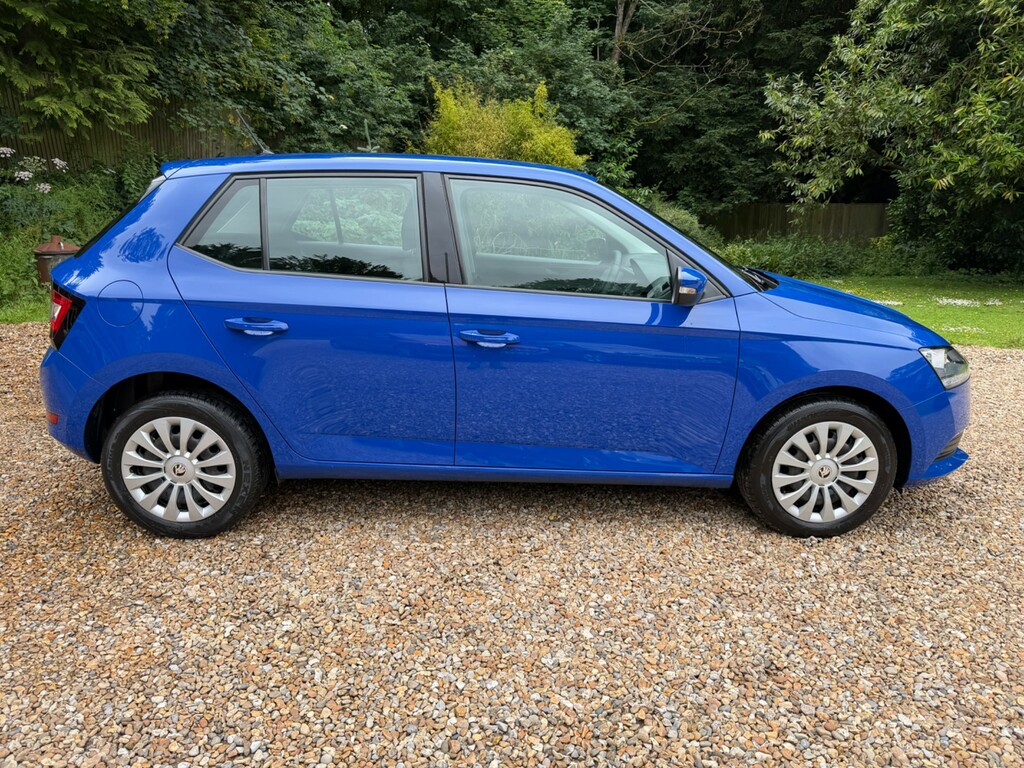 Skoda Fabia 1.0 S Hatchback Euro 6 Ss 60 NL69HWJ Blue #5