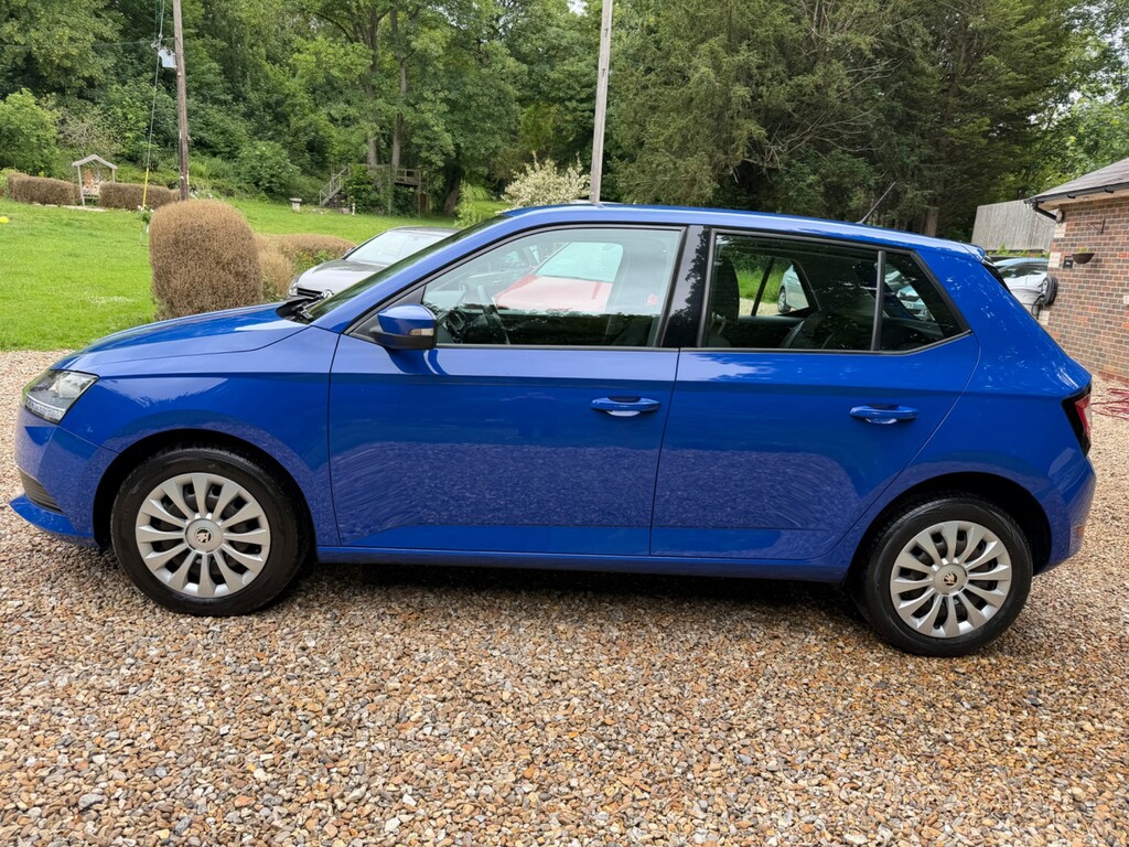 Skoda Fabia 1.0 S Hatchback Euro 6 Ss 60 NL69HWJ Blue #4