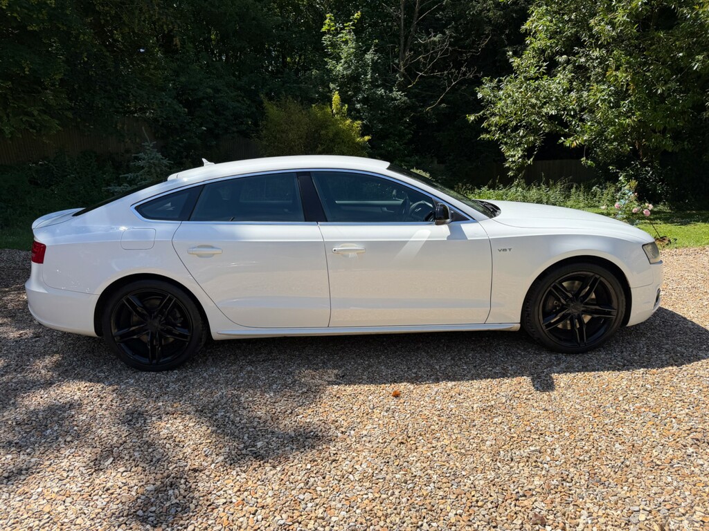 Audi S5 3.0 Tfsi V6 Sportback S Tronic Quattro White #4