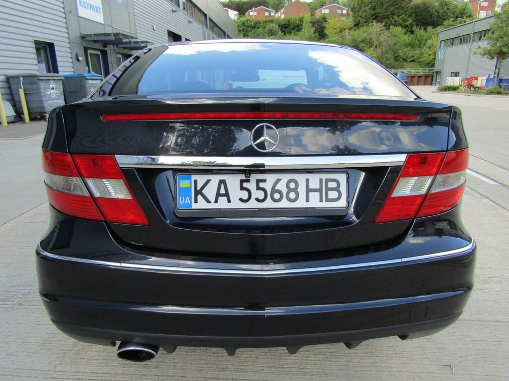 Mercedes-Benz C Class Black #4