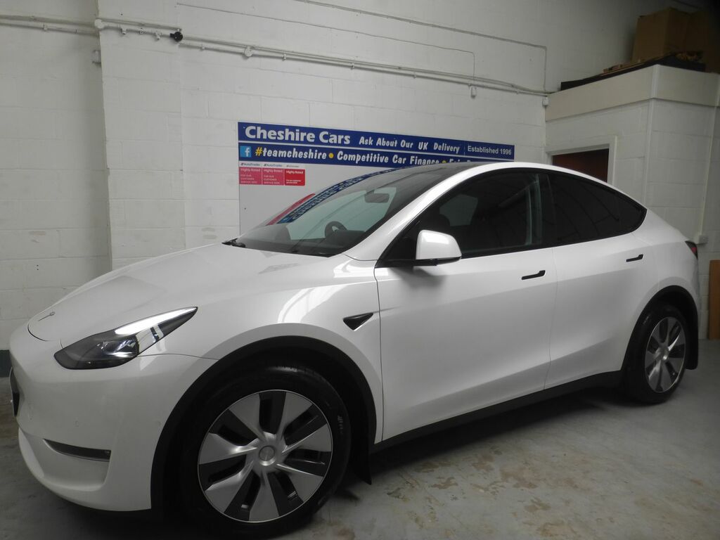 Tesla Model Y Dual Motor Long Range Suv 4Wde White