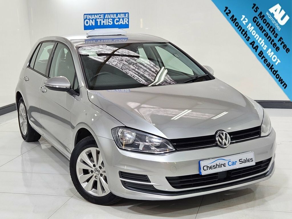 Volkswagen Golf White #1