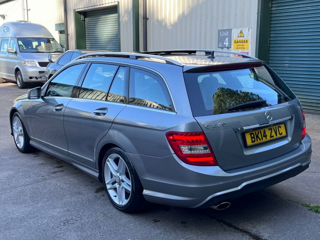 Mercedes-Benz C Class 2.1L Amg Sport Edition Silver #5