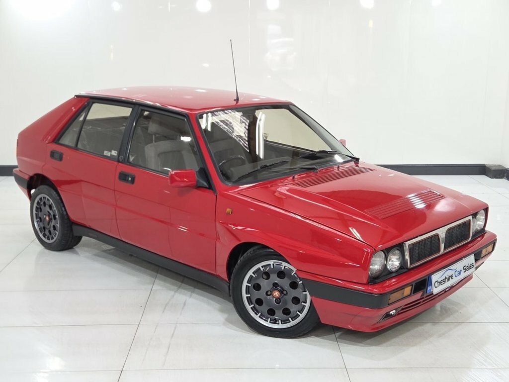 Lancia Delta Hatchback F224KEC Red