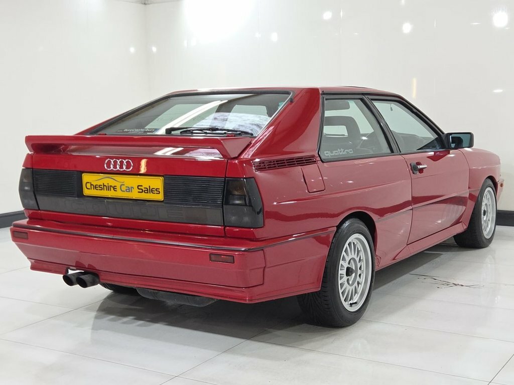 Audi Quattro Turbo Coupe 2.2 White #26