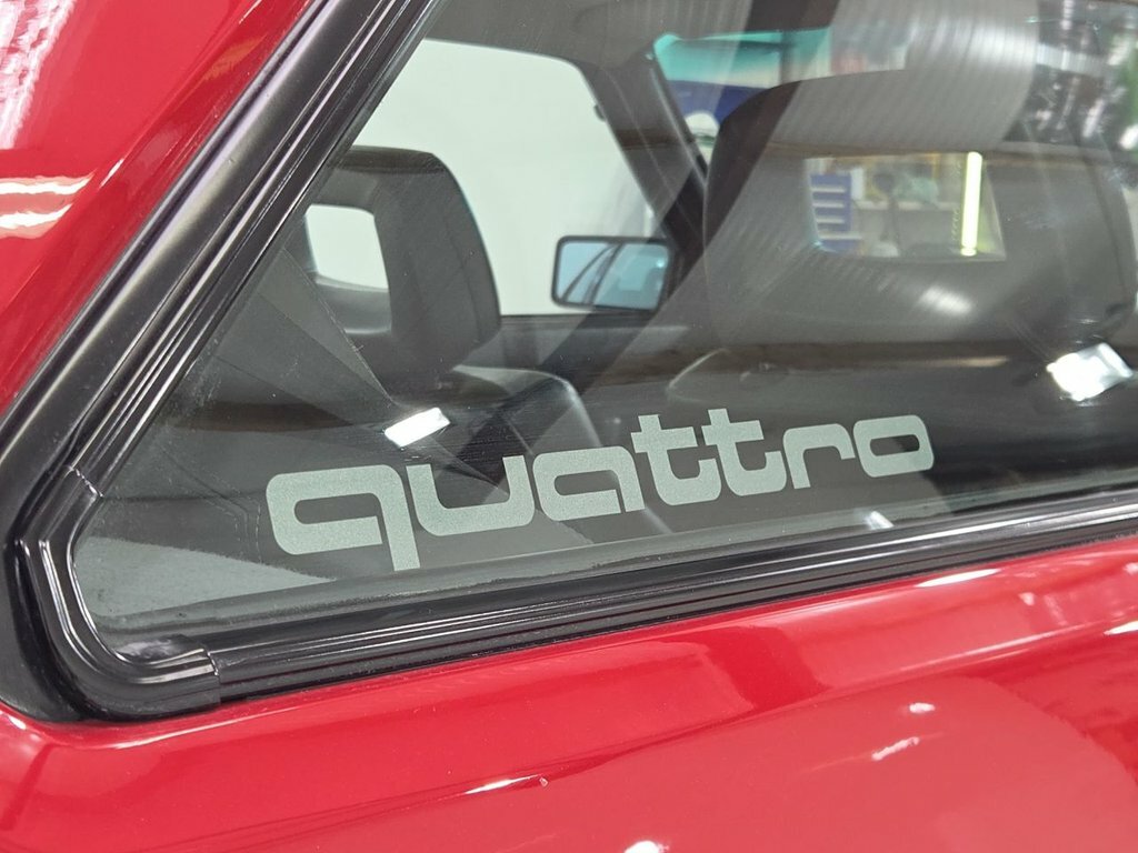 Audi Quattro Turbo Coupe 2.2 White #16
