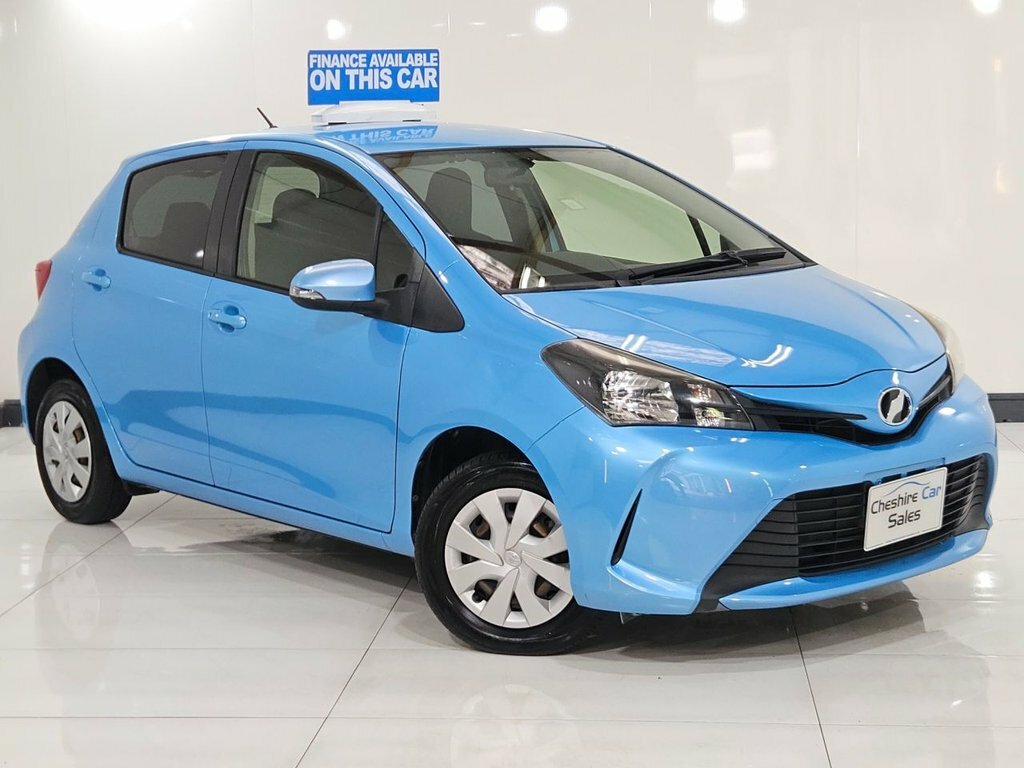 Toyota Vitz Hatchback Blue #3