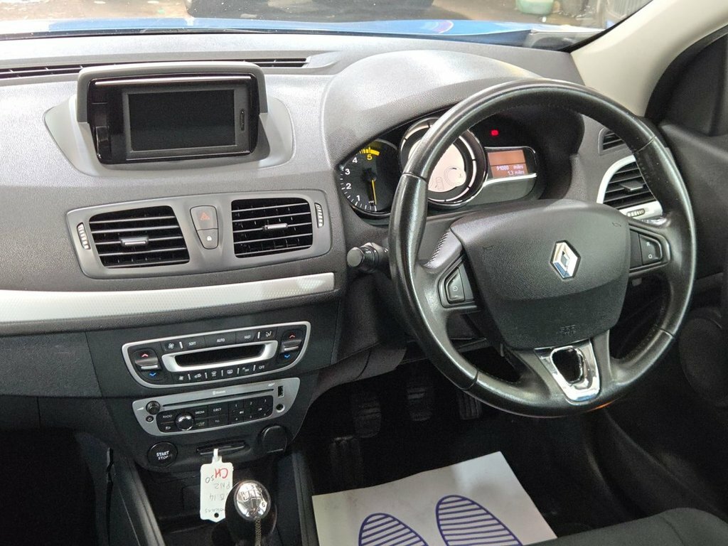 Renault Megane 1.5 Dci Dynamique Tomtom Energy White #19