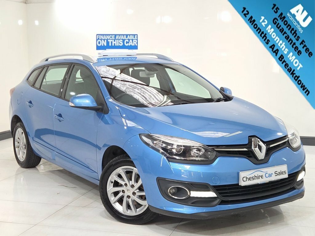 Renault Megane 1.5L Dynamique Tomtom Blue