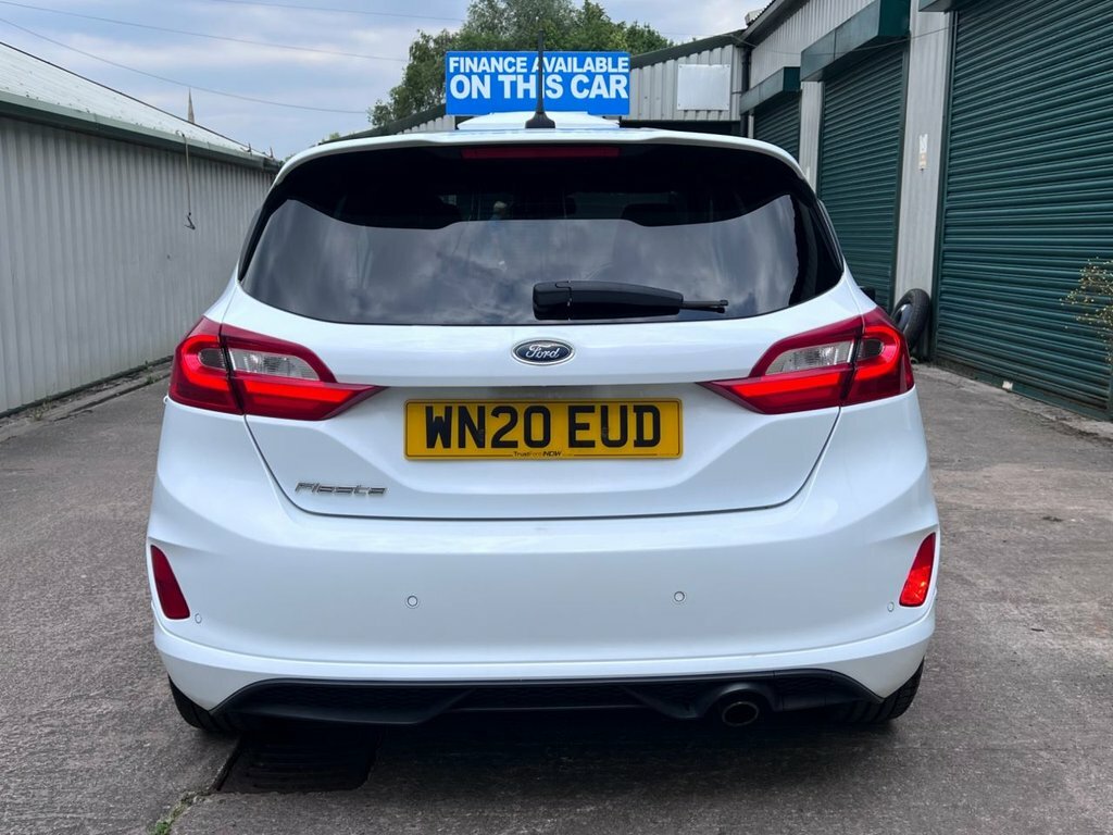 Ford Fiesta 1L St-line Edition White #6