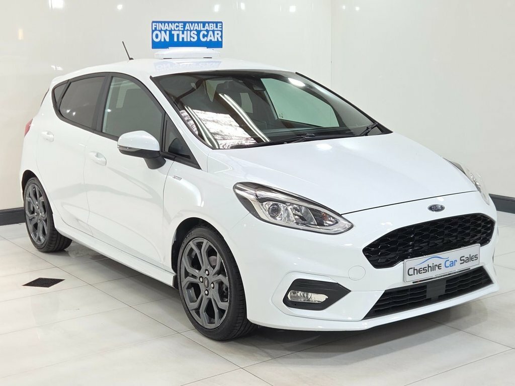 Ford Fiesta 1L St-line Edition White #4