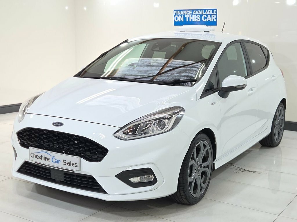 Ford Fiesta 1L St-line Edition White #6