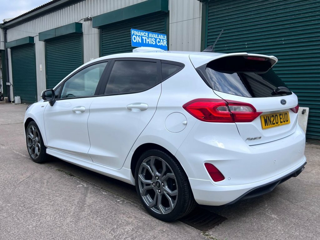 Ford Fiesta 1L St-line Edition White #5