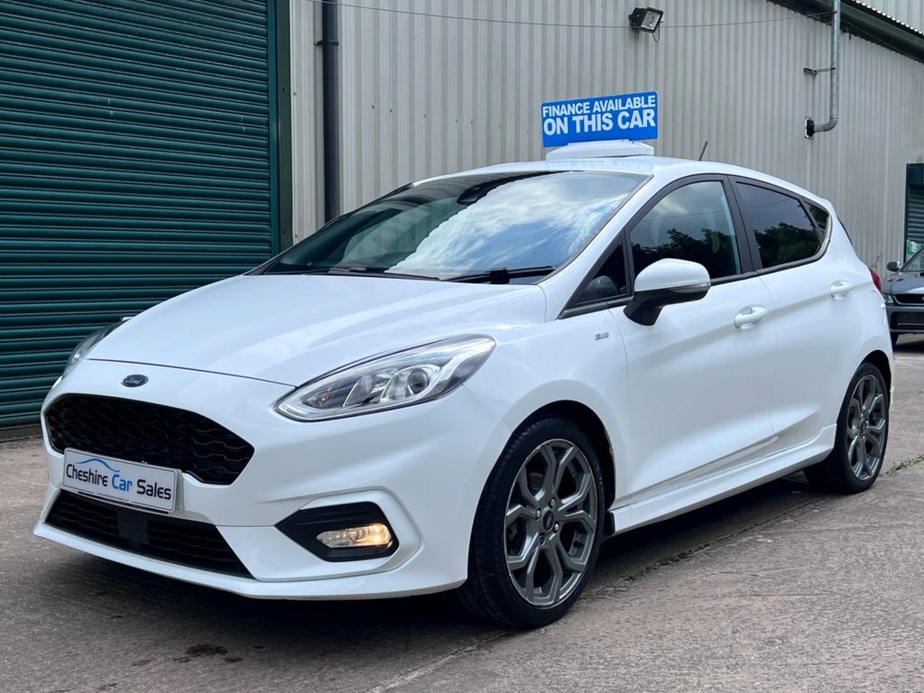 Ford Fiesta 1L St-line Edition White #2