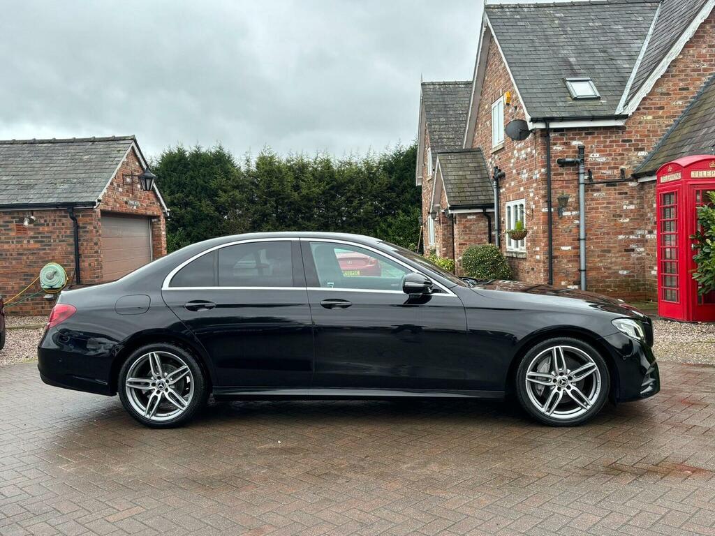 Mercedes-Benz E Class Saloon 2.0 E220d Amg Line G-tronic Euro 6 Ss 4 LS68ROH Black #2