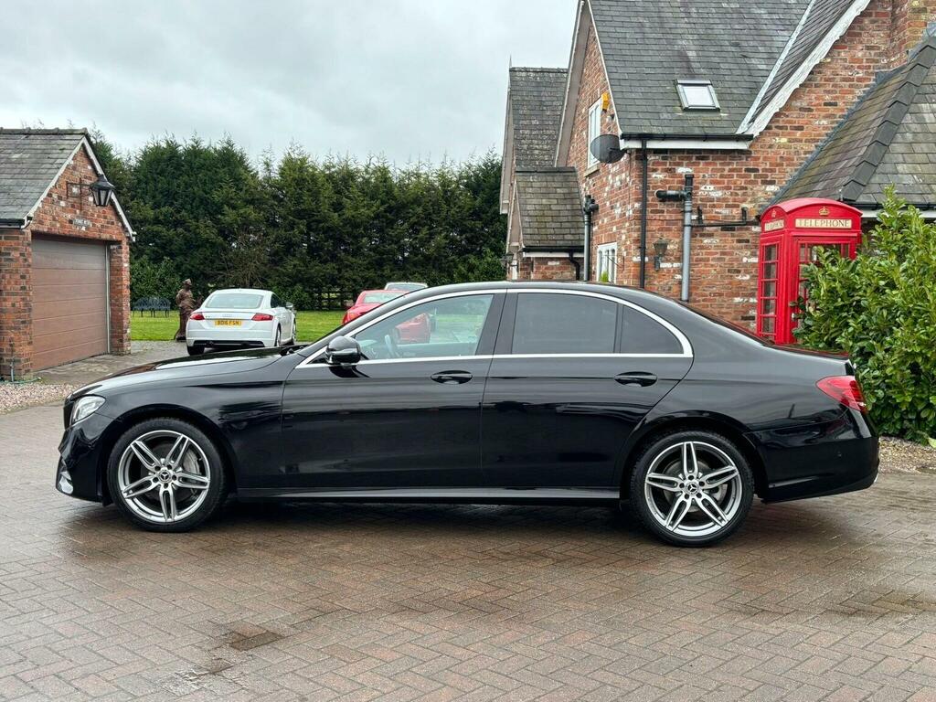 Mercedes-Benz E Class Saloon 2.0 E220d Amg Line G-tronic Euro 6 Ss 4 LS68ROH Black #3