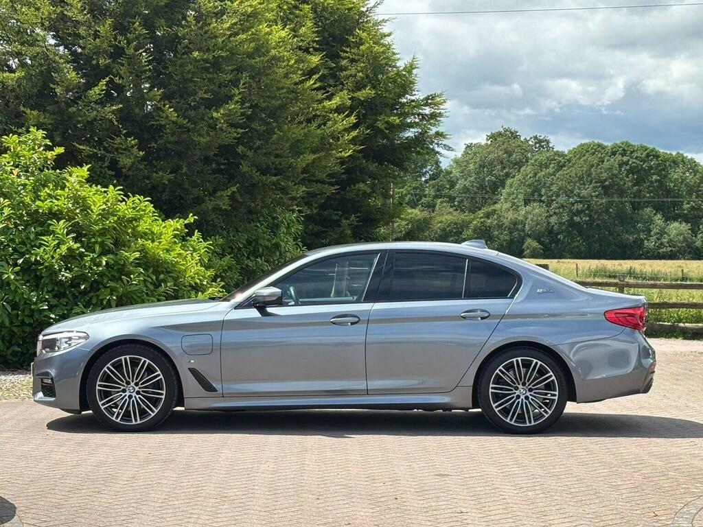 BMW 5 Series Saloon 2.0 530E 9.2Kwh M Sport Euro 6 Ss 4 VK68GGX Blue #4