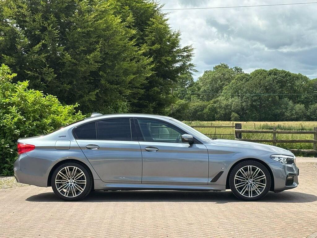 BMW 5 Series Saloon 2.0 530E 9.2Kwh M Sport Euro 6 Ss 4 VK68GGX Blue #3