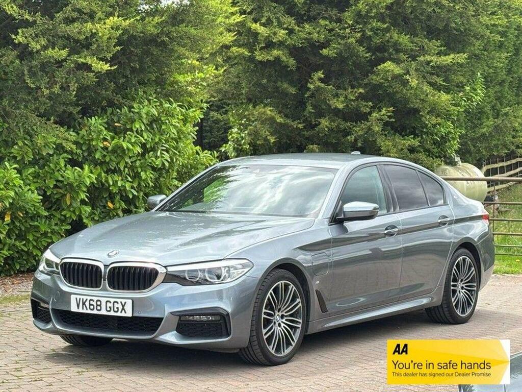 BMW 5 Series Saloon 2.0 530E 9.2Kwh M Sport Euro 6 Ss 4 VK68GGX Blue