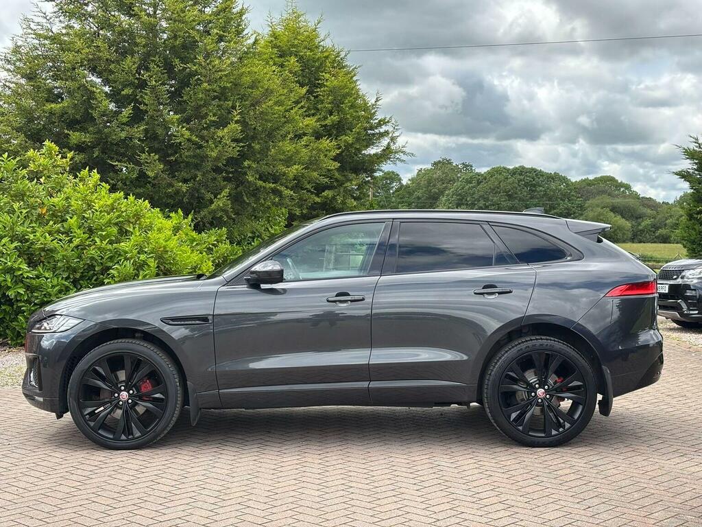 Jaguar F-Pace 3.0 D300 V6 S Awd Euro 6 Ss PX19KDO Grey #4