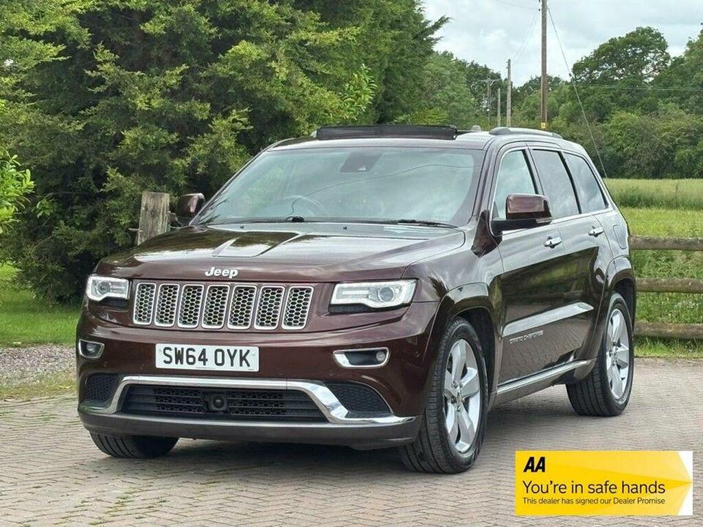 Jeep Grand Cherokee 3.0 V6 Crd Summit 4Wd Euro 5 Red