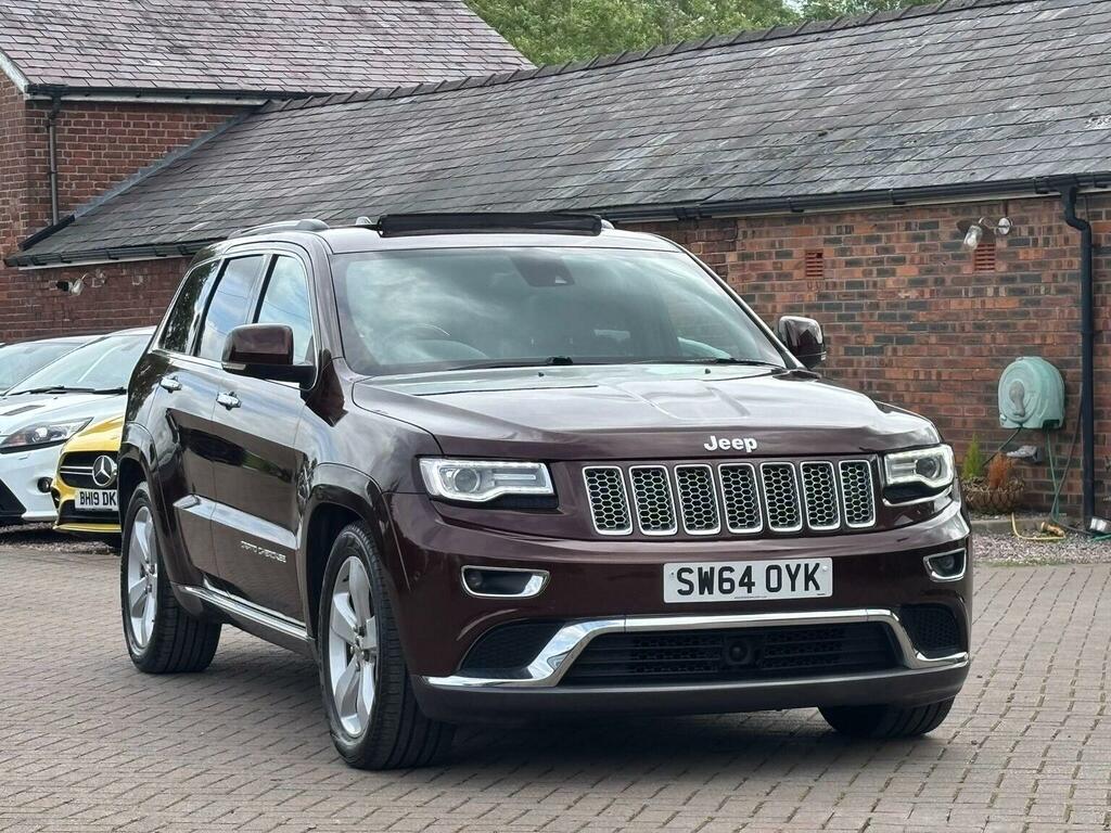 Jeep Grand Cherokee 3.0 V6 Crd 247 Bhp Overland Nq White #49