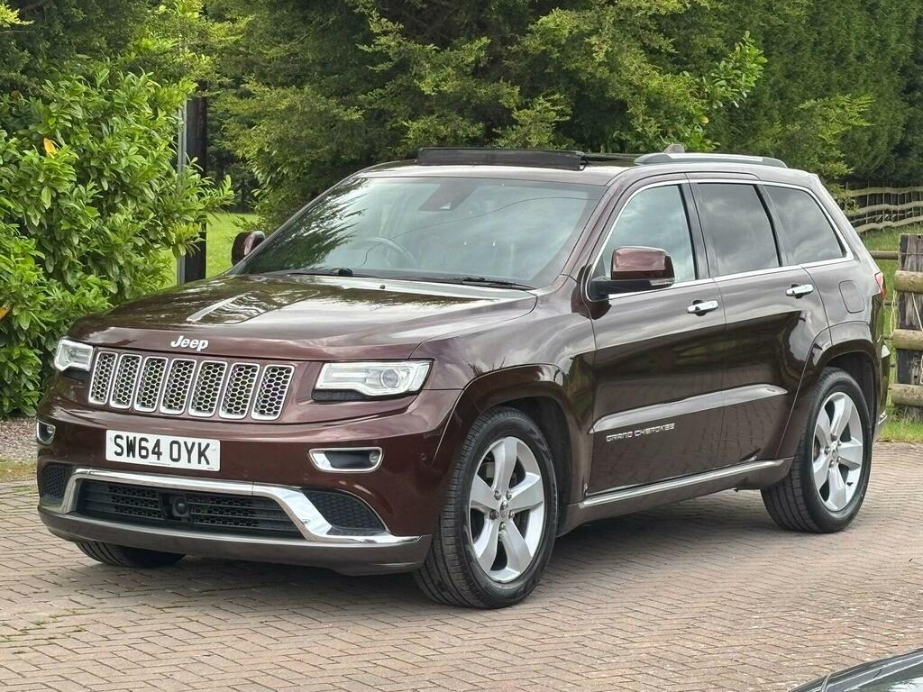 Jeep Grand Cherokee 3.0 V6 Crd 247 Bhp Overland Nq White #52
