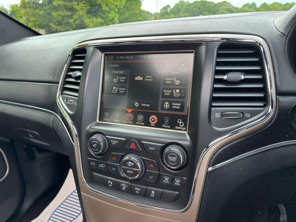 Jeep Grand Cherokee 3.0 V6 Crd 247 Bhp Overland Nq White #23