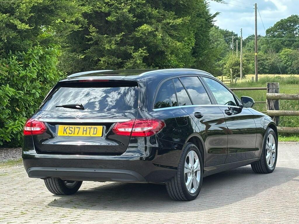 Mercedes-Benz C Class Estate 2.1 C220d Se Executive Edition G-tronic Eu KS17HTD Black #2