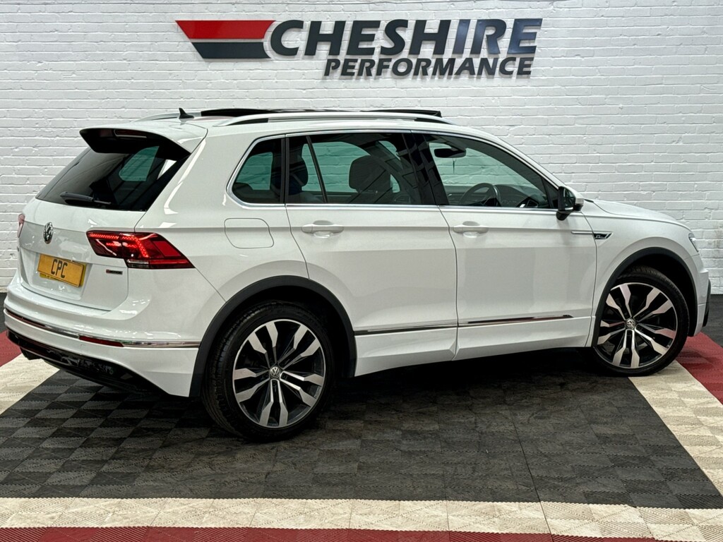 Volkswagen Tiguan Suv 2.0 Tdi R-line - 1 Ownerpanroof20swinte CA18NZM White #4