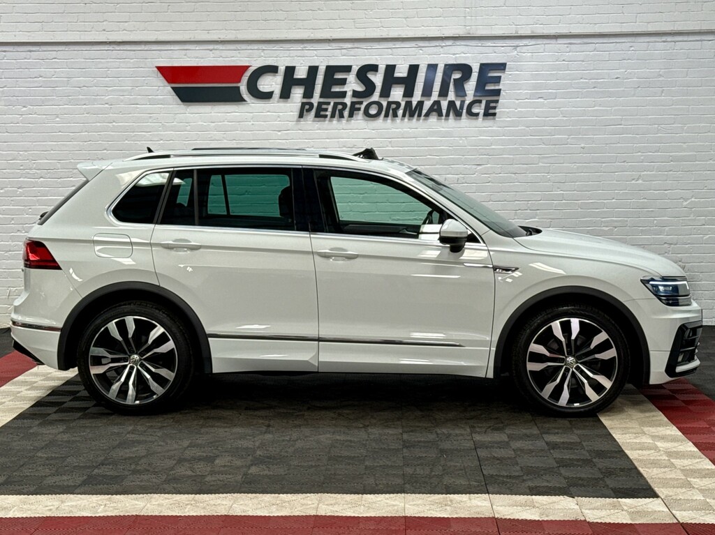 Volkswagen Tiguan Suv 2.0 Tdi R-line - 1 Ownerpanroof20swinte CA18NZM White #3