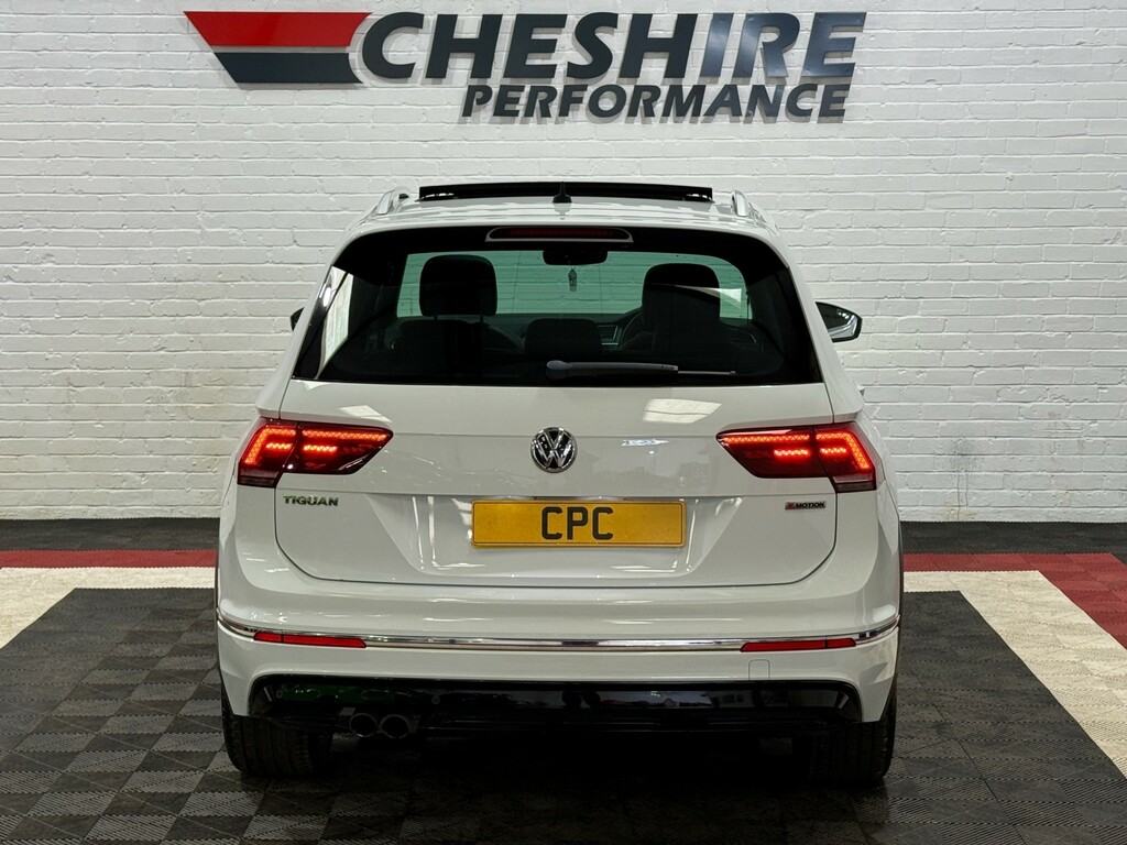 Volkswagen Tiguan Suv 2.0 Tdi R-line - 1 Ownerpanroof20swinte CA18NZM White #5