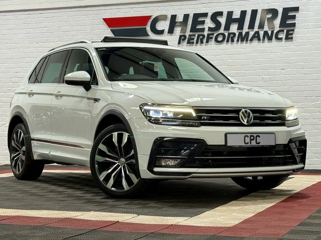 Volkswagen Tiguan Suv 2.0 Tdi R-line - 1 Ownerpanroof20swinte White