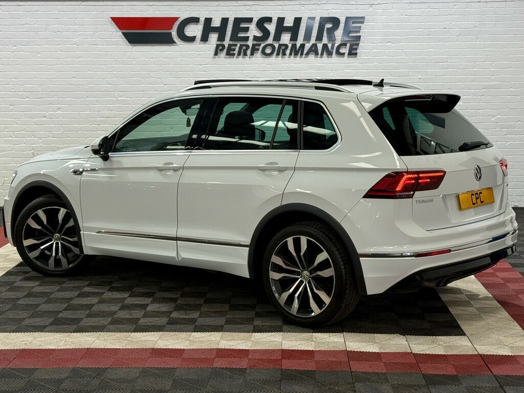 Volkswagen Tiguan Suv 2.0 Tdi R-line - 1 Ownerpanroof20swinte CA18NZM White #6
