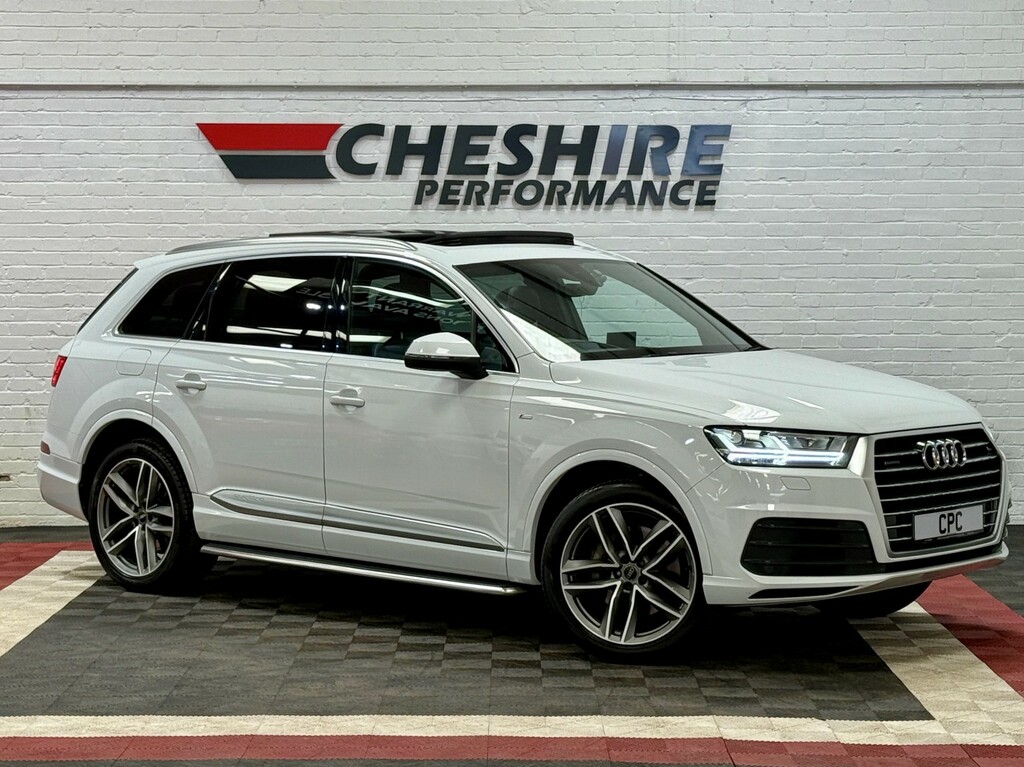 Audi Q7 Suv 3.0 Tdi V6 S Line - Panroof21selec Seats White #2