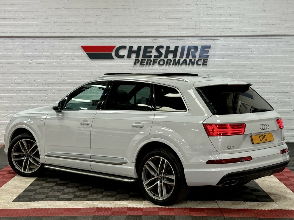 Audi Q7 Suv 3.0 Tdi V6 S Line - Panroof21selec Seats White #6