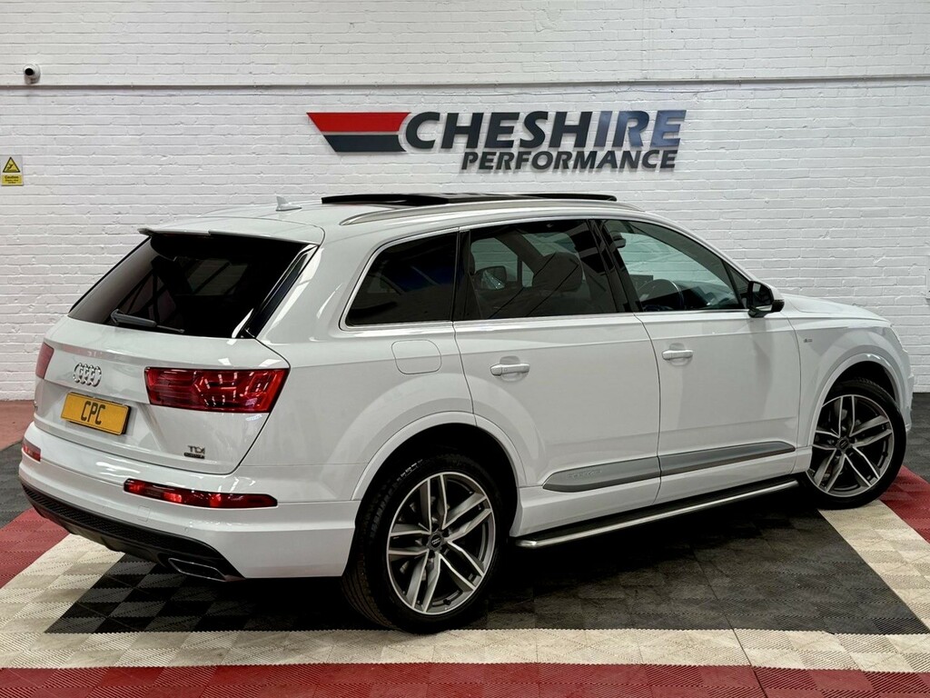 Audi Q7 Suv 3.0 Tdi V6 S Line - Panroof21selec Seats White #4